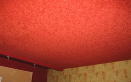 Цветной сатиновый потолок в офис